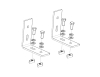 Universal Markisenhalter für ARB & Rhino Rack Markisen (1 Paar) 50-T16311260 