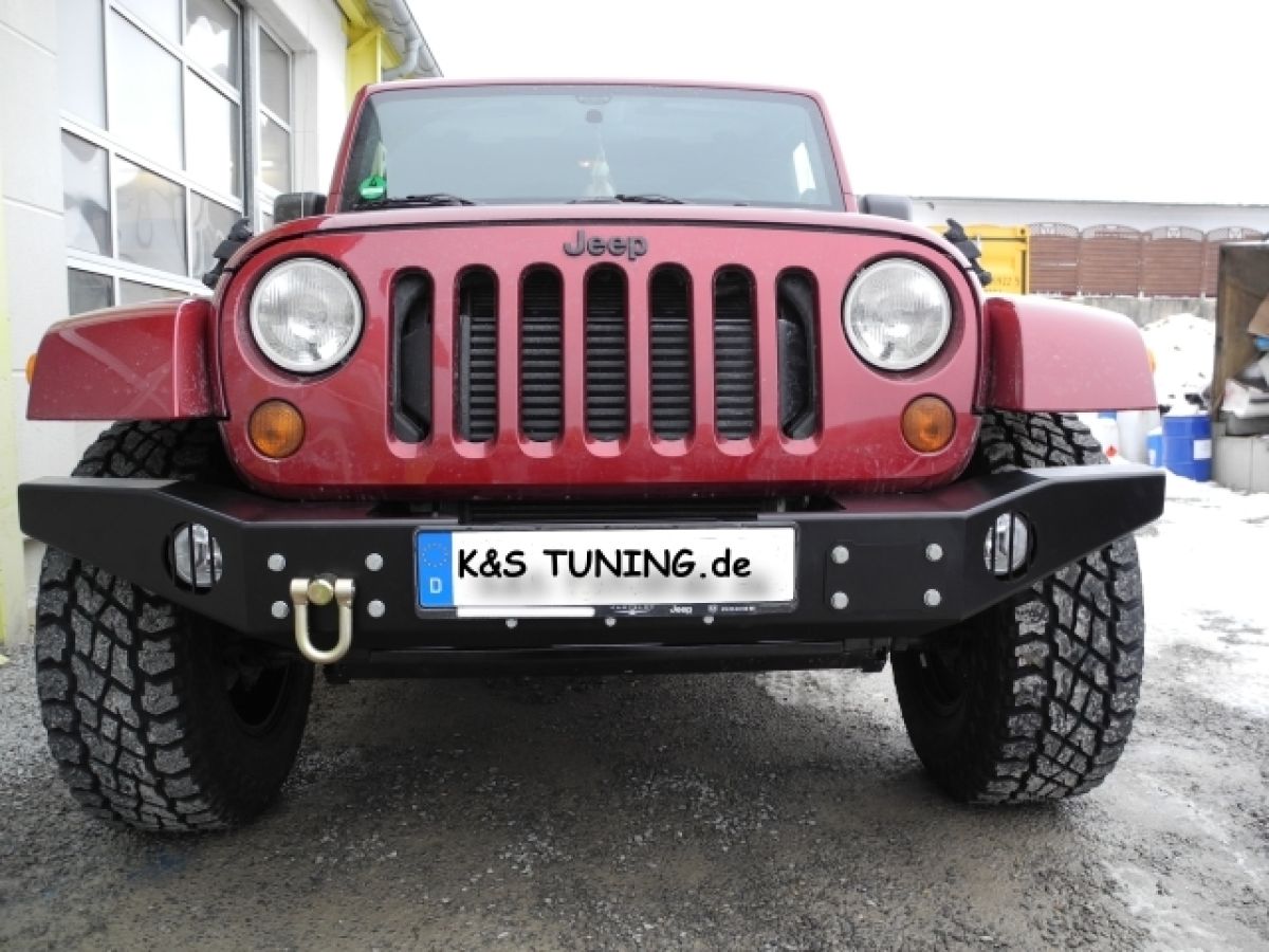 Abdeckung Schäkel f.Frontstoßstange Stoßstange Bumper Jeep Wrangler JK  ENGAGE 2007