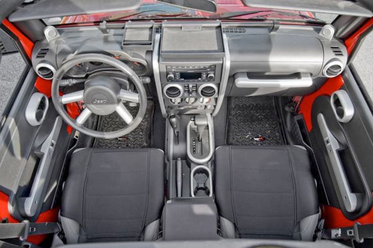 Armaturenbrett Innendekor Set Silber Jeep Wrangler Jk 07 10