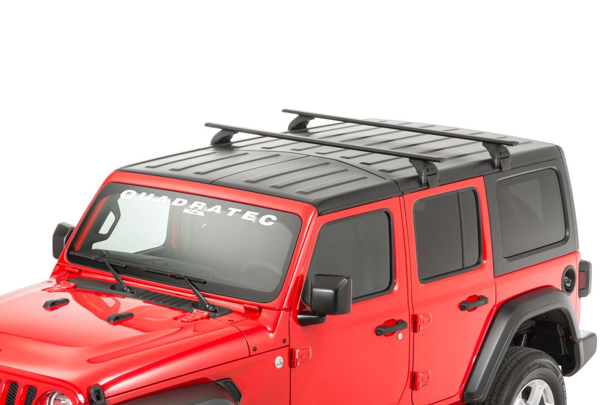 SXLLKI 2 Stück Dachträger Crossbar für Jeep Wrangler jl jk 2007-2020,  Aluminium Autodachträger Querträger Schlossstangen Fahrrad Dachträger  Halterungsträger Tragfähigkeit Relingträger zubehör : : Auto &  Motorrad