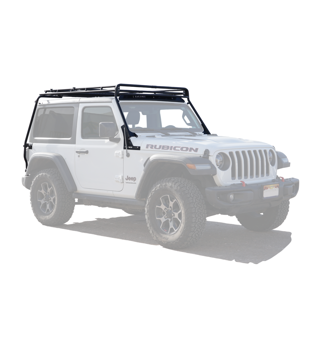 Dachträger Set GOBI Multi-Light/ 40 LED Setup Jeep Wrangler JL 18- 2-Türer  GOBI GJJL2STL40 JEEP WRANGLER JL 2DOOR STEALTH RACK