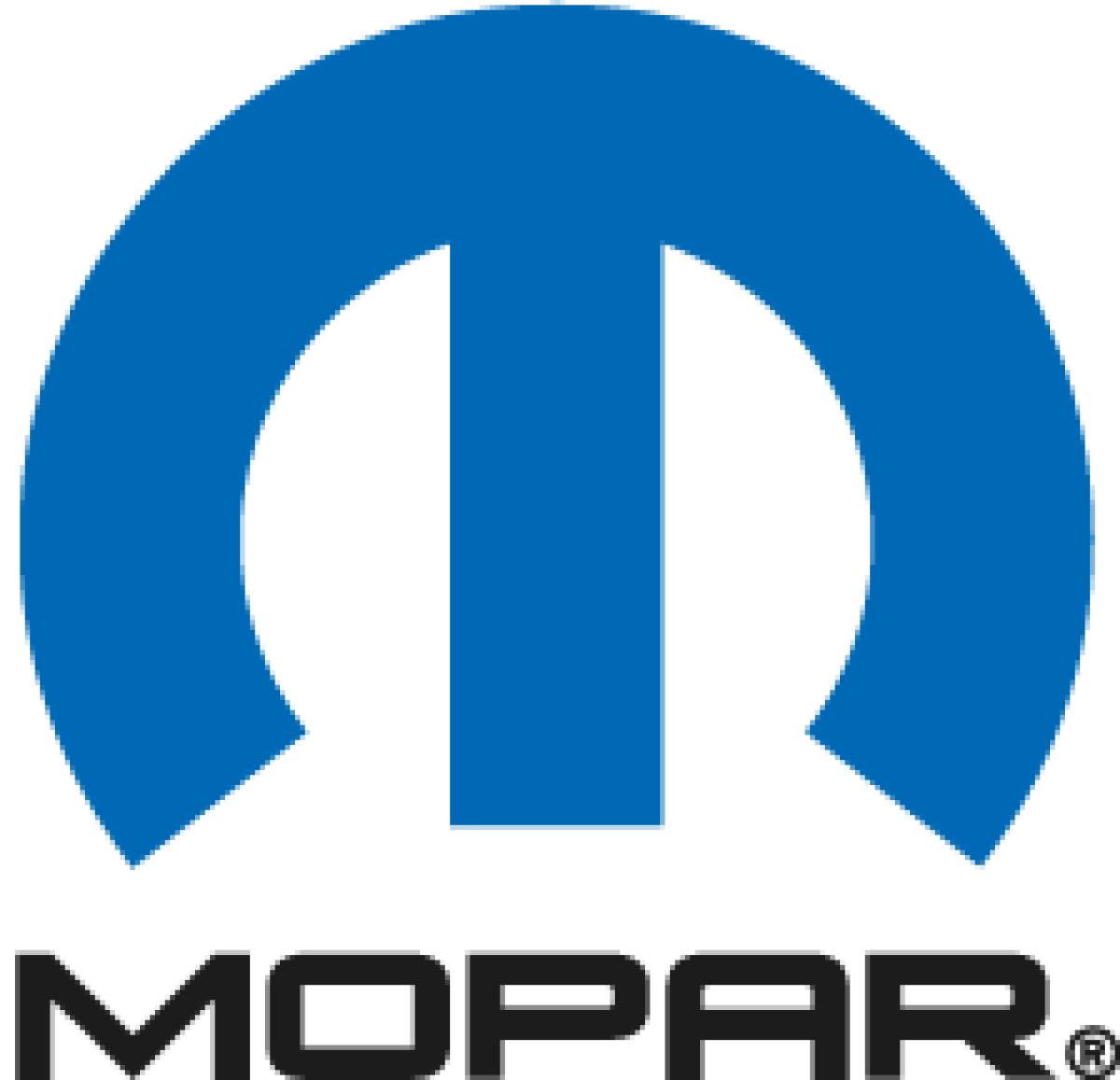 MOPAR Store Aufkleber für die Motorhaube im Mattschwarz für Jeep