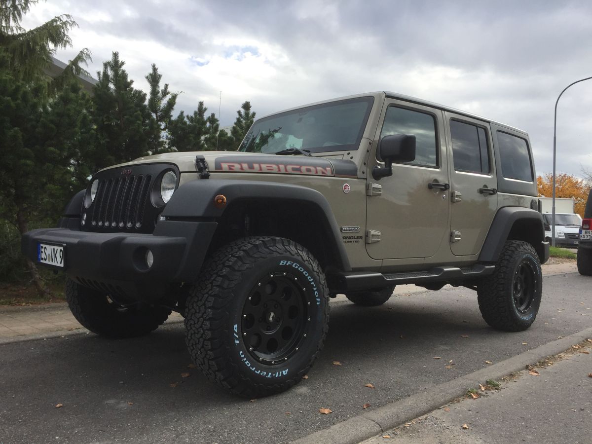 Fahrwerk Jeep Wrangler JK + 3,5'' +90mm JKS Suspension System 4 Türer ab  2007