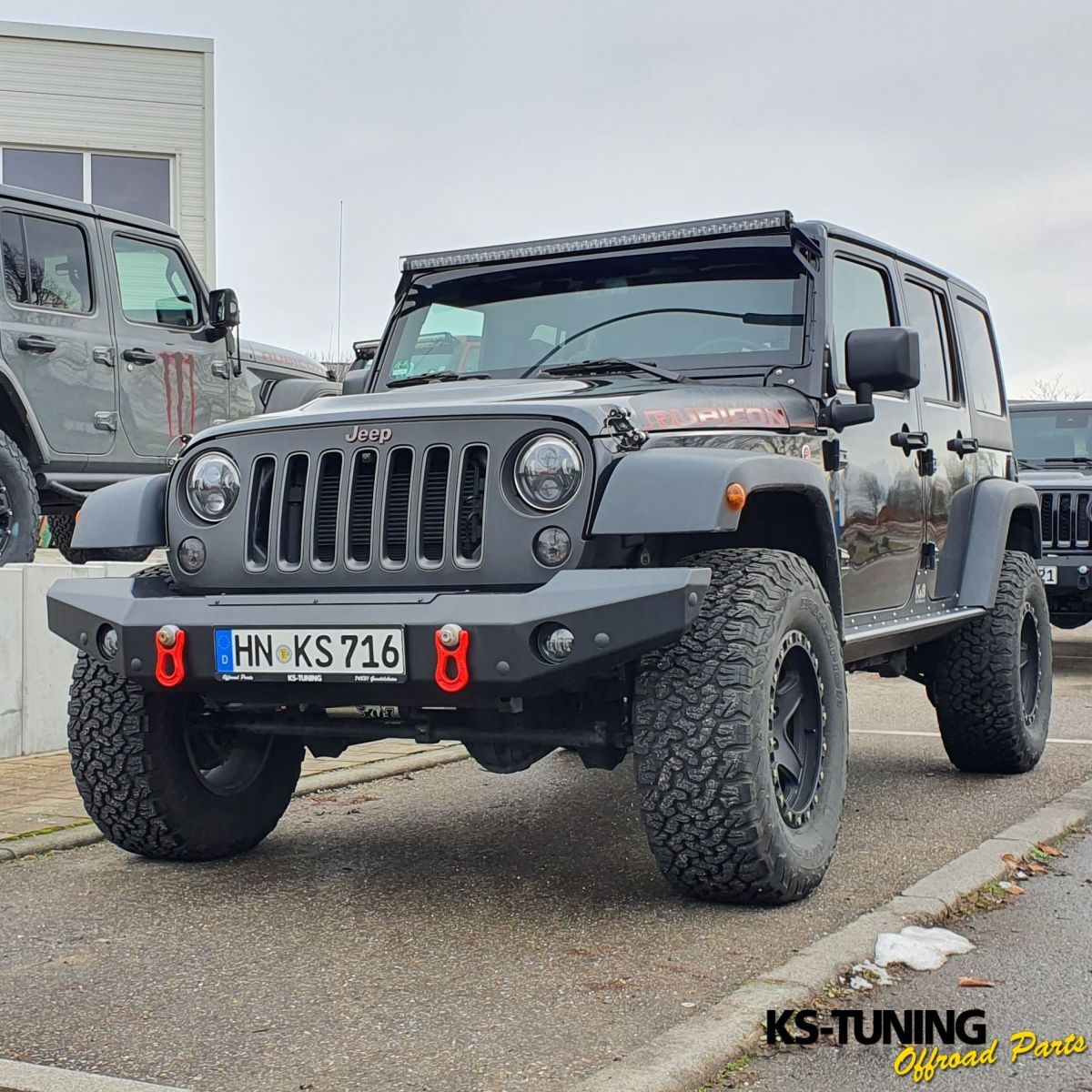 Frontstoßstange Stoßstange Bumper NSR Jeep Wrangler JK 2007 - 18 NSR