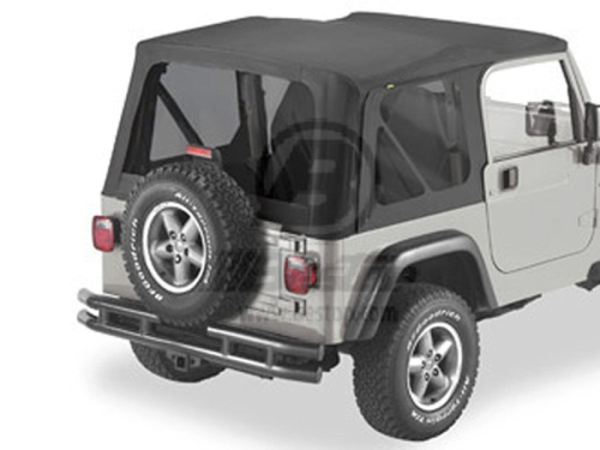 Getönte Scheiben für Supertop Set OEM Bestop Black Diamond Jeep Wrangler TJ  03-06 58128-35