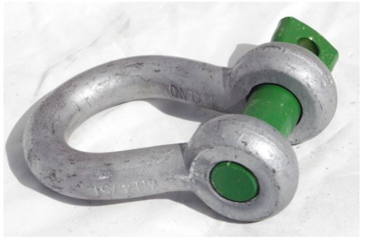 Gigglepin SHACKGP Schäkel Green Pin Rated Shackles 2t-4,75t