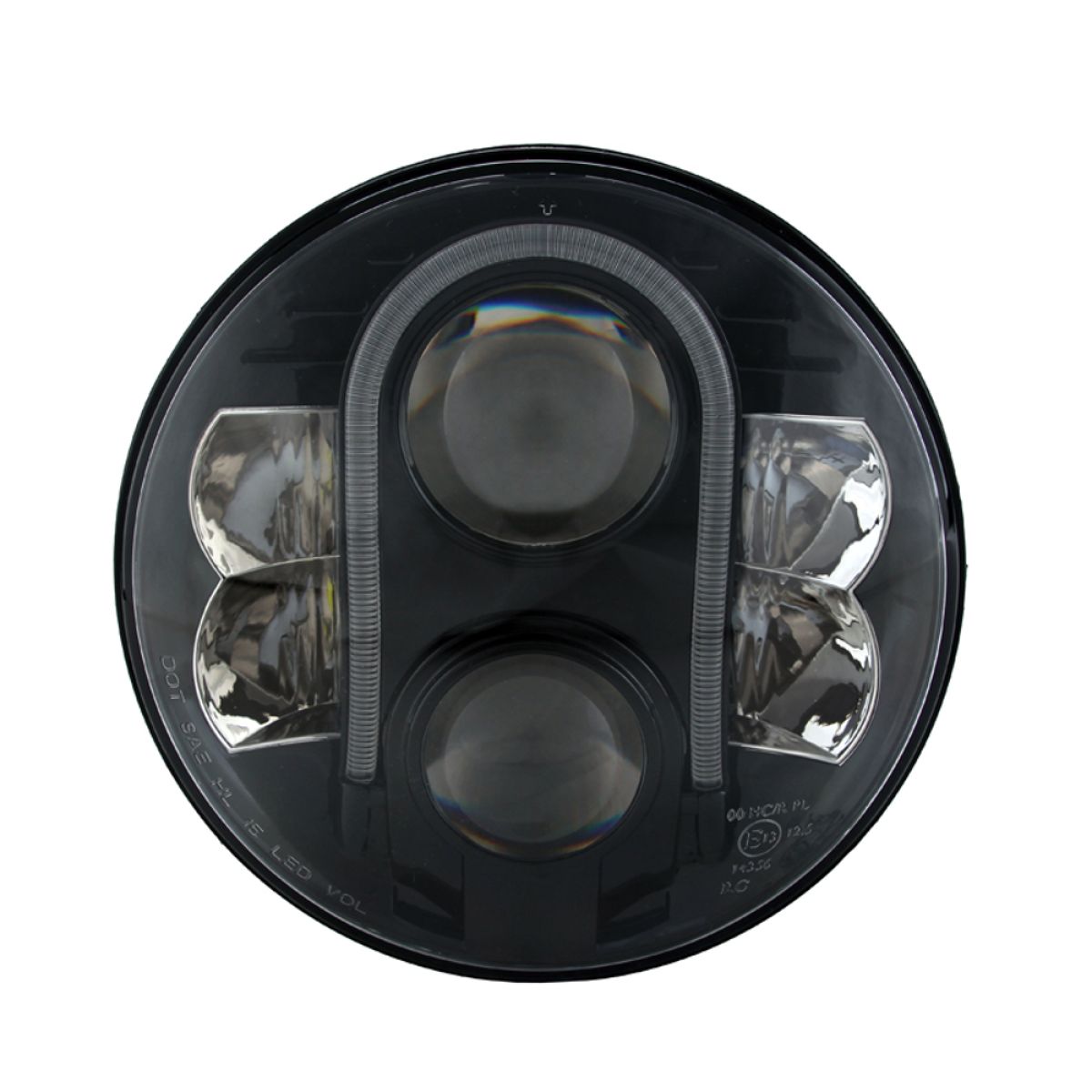 2 LED SCHEINWERFER 7 ZOLL für JEEP WRANGLER TJ 6500K Eis | Abblendlicht +  Fernlicht