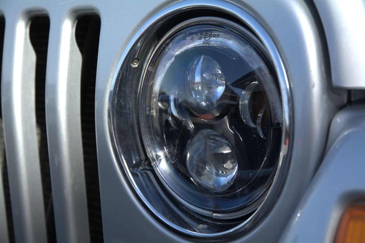 LED Frontscheinwerfer Für Jeep JK, Land Rover Defe Produktbild-Vorschau 5