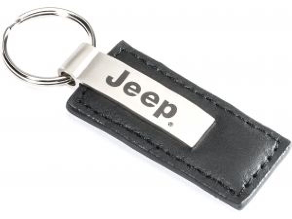 Jeep Schlüsselanhänger auf Leder Maße Emblem 29mm 