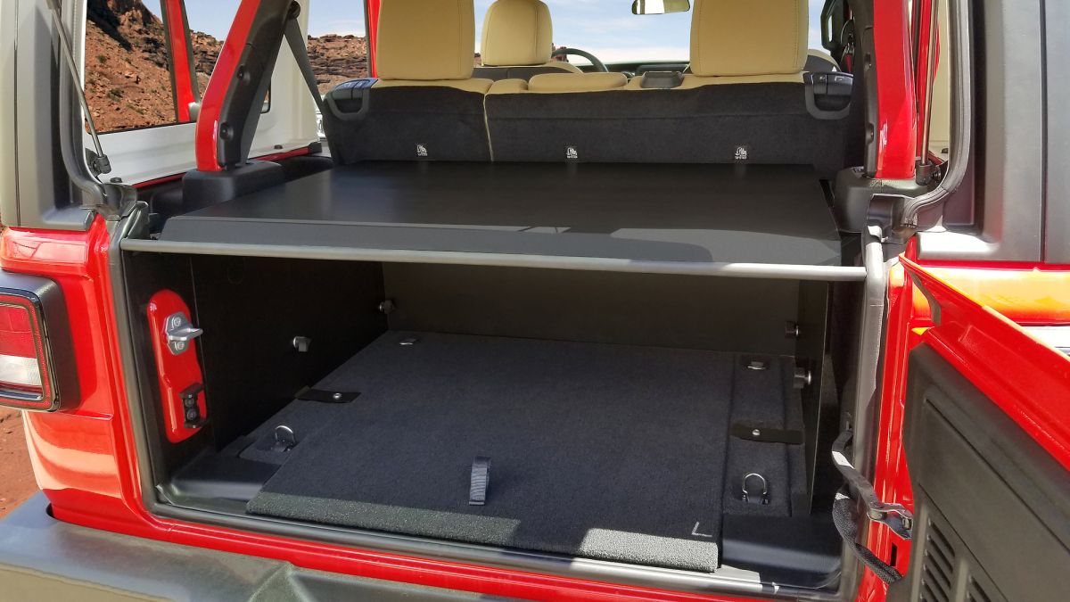 Trail Abdeckung Cab Cover Set mit Tasche und Schloss grau Jeep Wrangler JK  JL 4-Türer