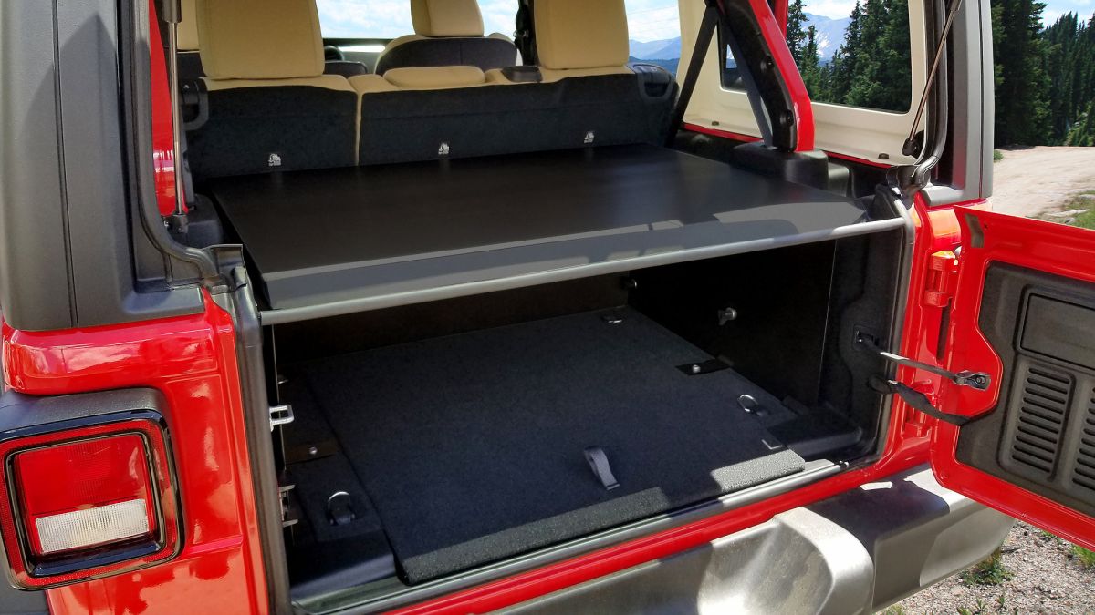 Kofferraumabdeckung Jeep Wrangler JL 18- 4-Türer Tuffy 345-01