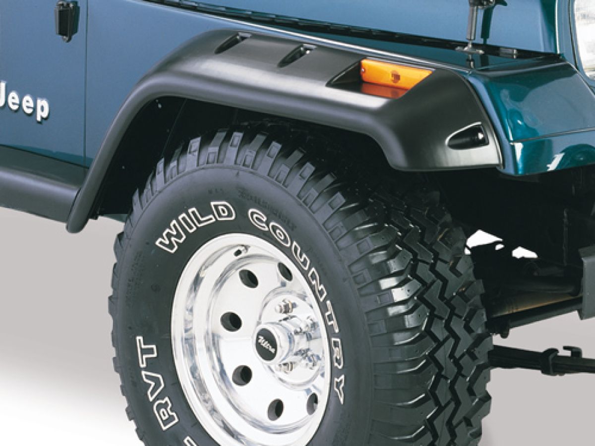 Jeepshop24 - Bushwacker Kotflügelverbreiterung Flat Fender Style 2