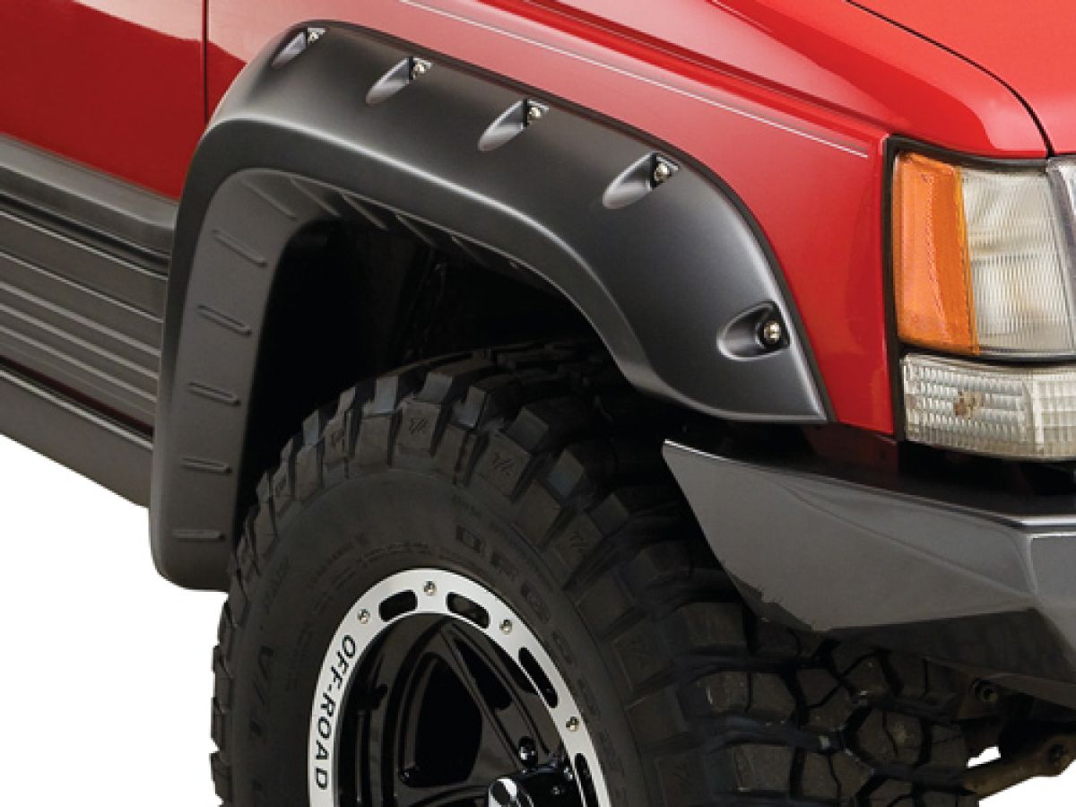 Kotflügelverbreiterung Zusatzverbreiterung Lippe 60mm 4 Stück Universal für  Jeep Wrangler JK JL Unlimited Gladiator JT Cherokee Grand Cherokee  Commander Compass Suzuki Geländewagen