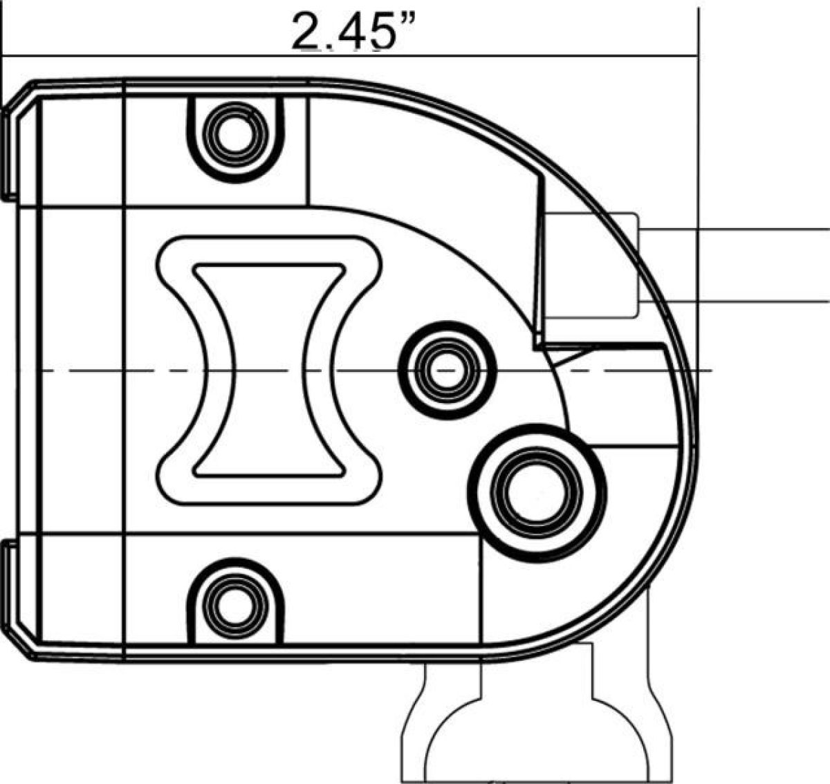 Led Overlander 3 LED Scheinwerfer mit Kabel 3LED 15W Vision VW0503M Value  Line 3 LED Work