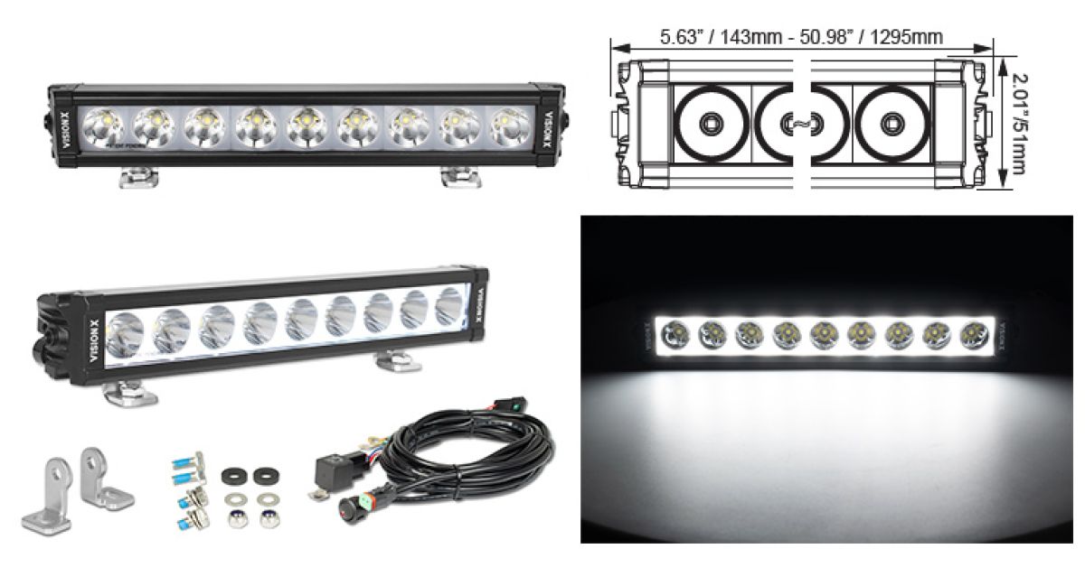 LED Scheinwerfer Arbeitsscheinwerfer Lightbar Vision X XPR-27M