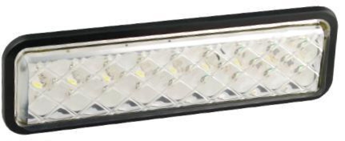 LED Rückfahrscheinwerfer LED 135 / 12 / 24 V FOG LAMP 145mm x 48mm