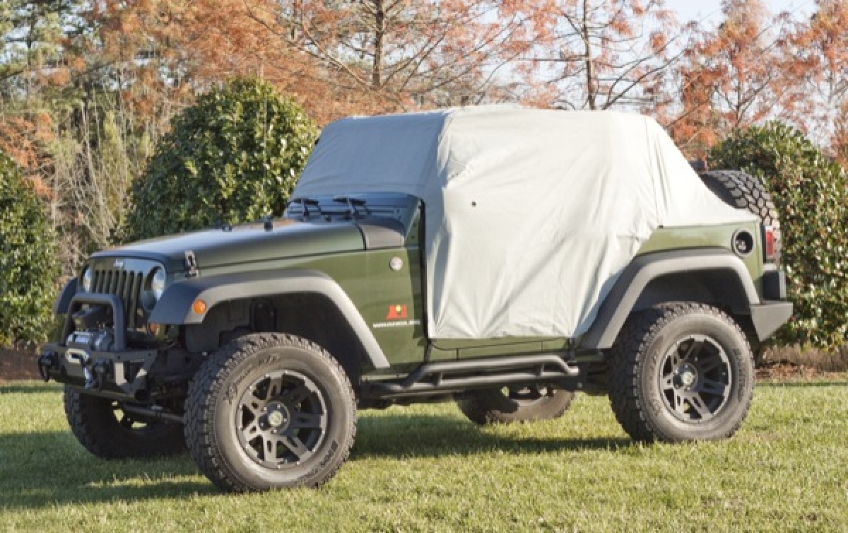 Trail Abdeckung Cab Cover grau Jeep Wrangler JK JL 2-Türer 07- Rugged Ridge  13317.10 Weather