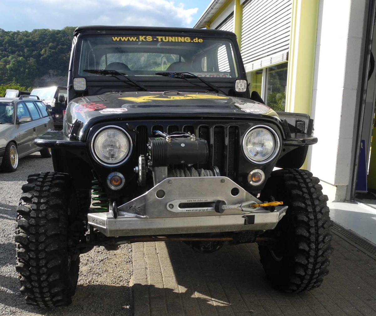 Kotflügelverbreiterung Jeep Wrangler YJ 1987 - 1995 fender flares 18cm