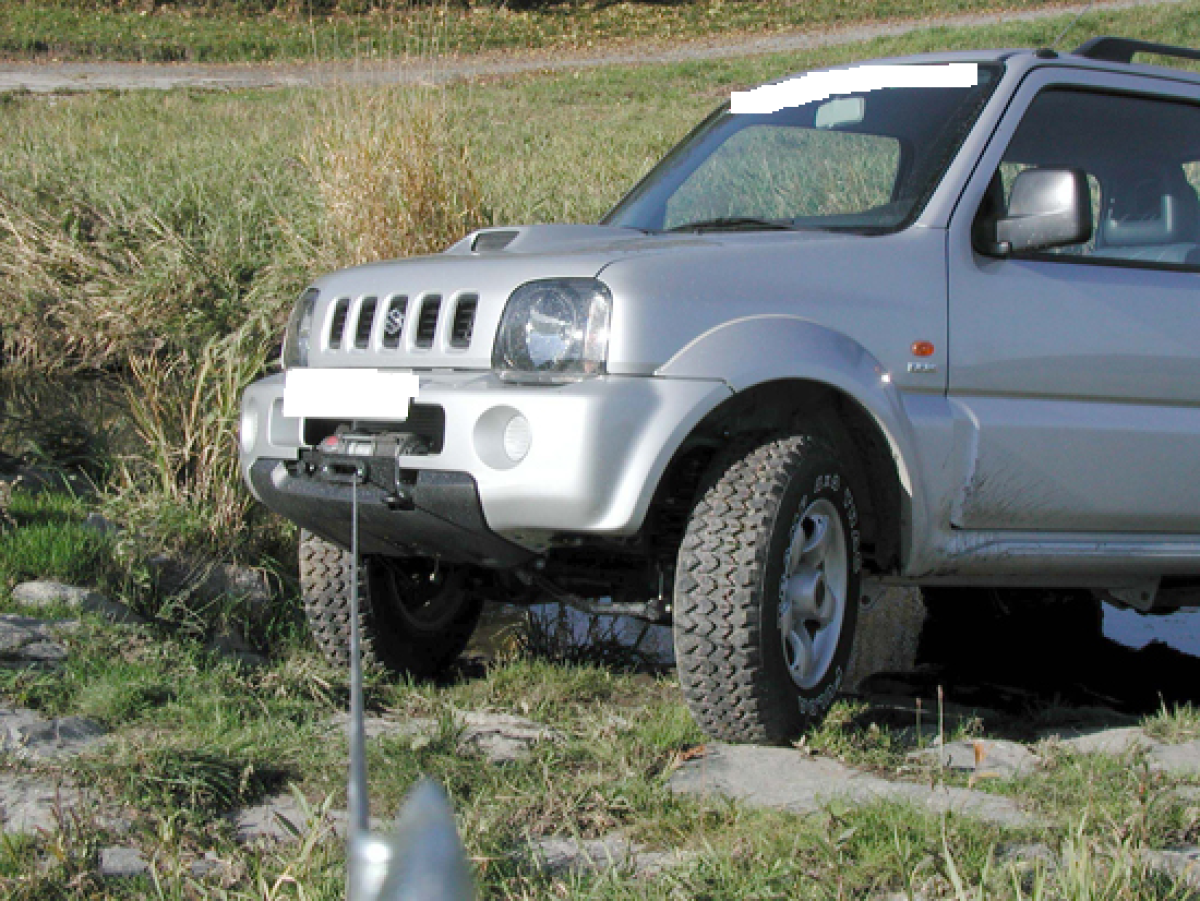 Windenanbausatz Suzuki Jimny Benziner, alle Modelle -  www.