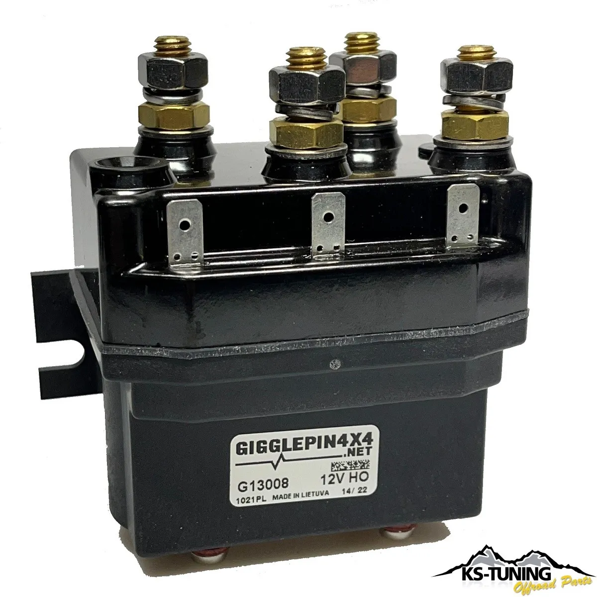 Gigglepin G13008 G13009 Pro Series Albright Solenoid/Contactor Albright -  Seilwinden Relais 12V - Verstärkt Heavy Duty