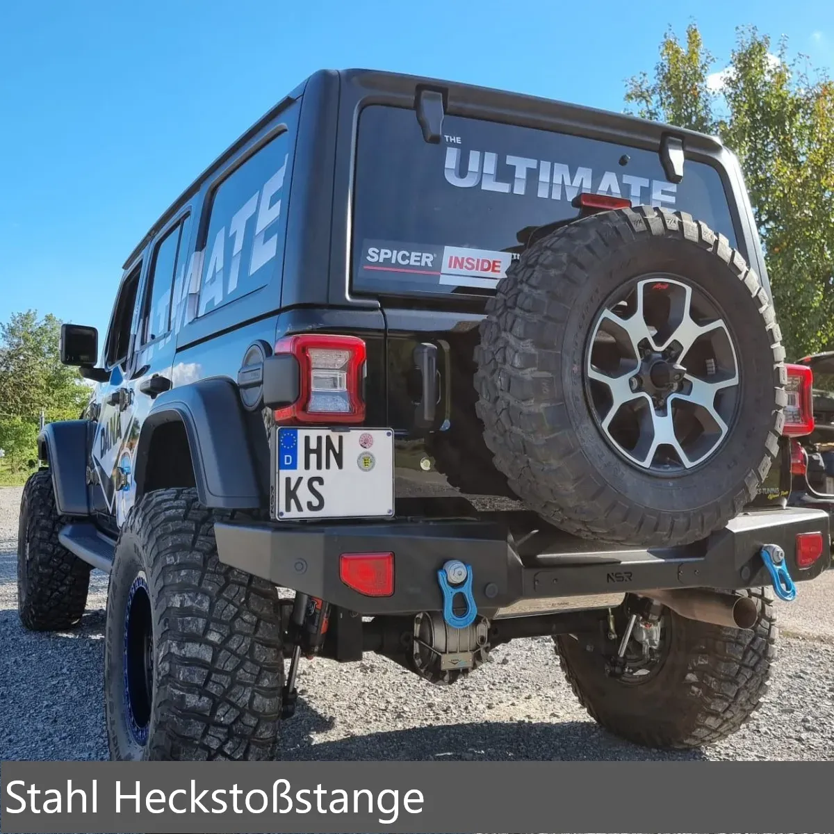 NSR Jeep Wrangler JL Stossstange hinten mit TÜV