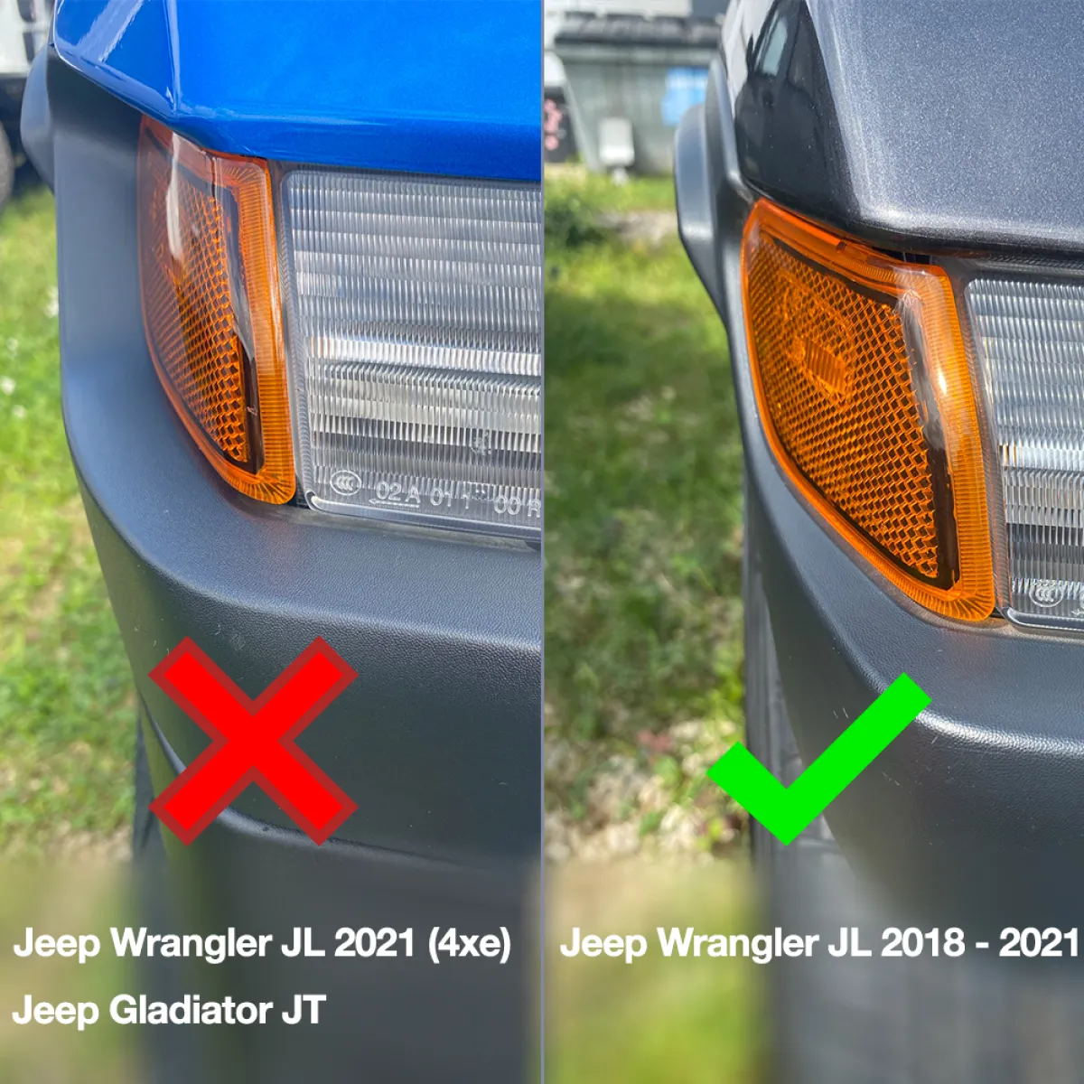 Radabdeckung Verbreiterung für Jeep Wrangler JL 18- / 1406JL45