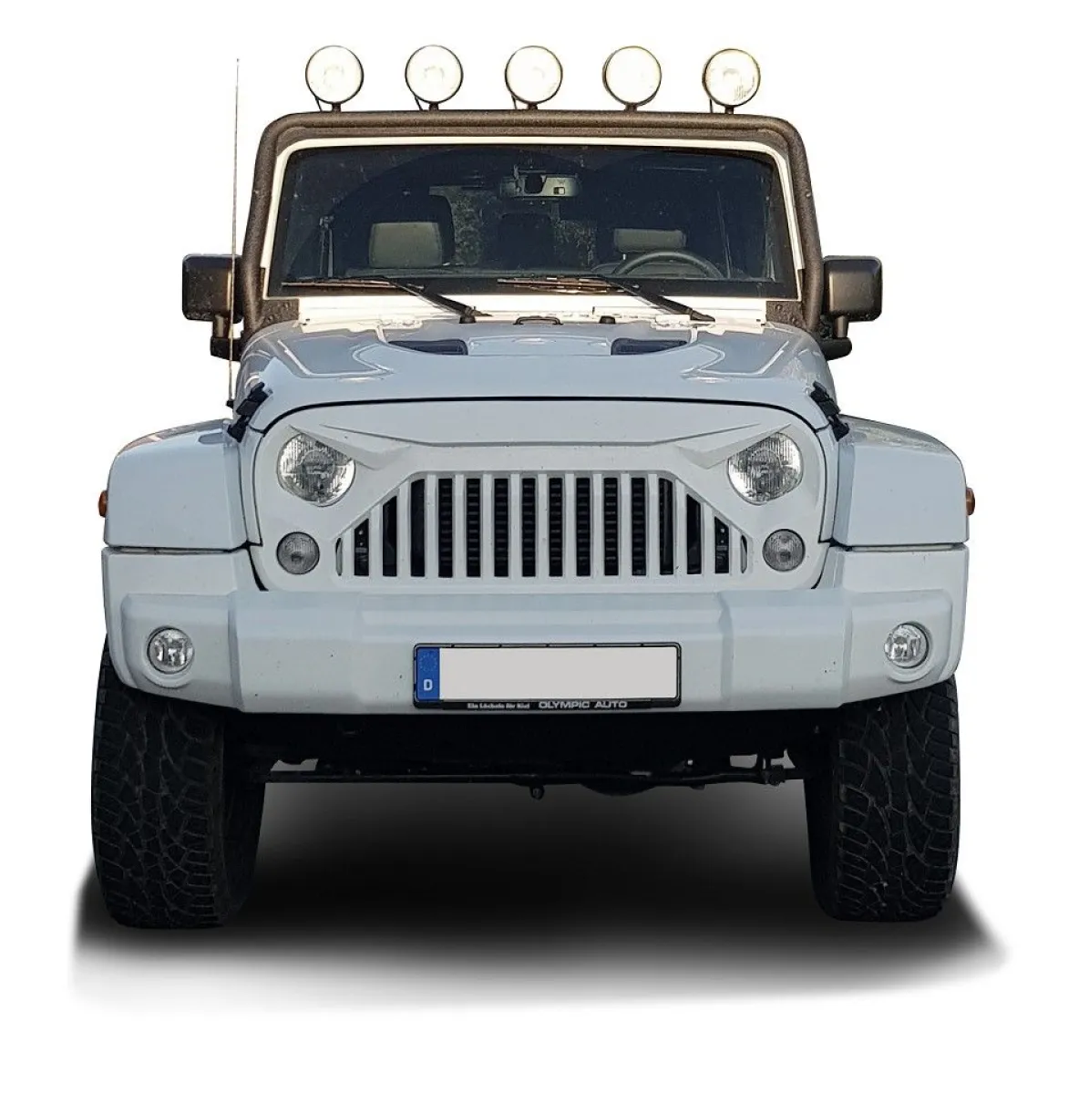 Lampenbügel Stahl schwarz Jeep Wrangler JK 07-18 8409
