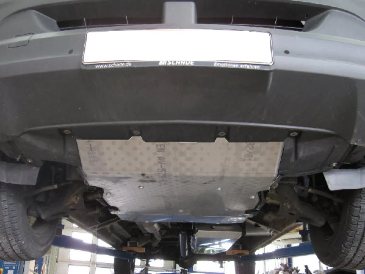 Unterfahrschutz Aluminium Ford Transit Motor und Getriebe