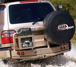 ARB Heckstoßstange Toyota J105 Starrachse, schwarz