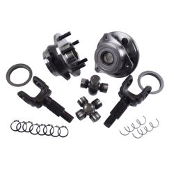 Achswellen Steckachsen Kit vorne Dana 30 Jeep Cherokee 84-06 Wrangler YJ TJ 84-06 Alloy 12168 30-Spline Unit Bearing&Outer Axle