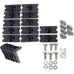 Adapter für Rhino Alu-Gepäckkorb, 3 Querträger/5 Planken Vortex Bars 50-11SK35