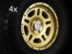 Alu Felge gold 8,5 x 17 ET +10 J...