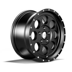 Alu Felge Alloy Alcoa 8,5x17 ET+32 schwarz Jeep Wrangler JL 18- TÜV Serie 1426