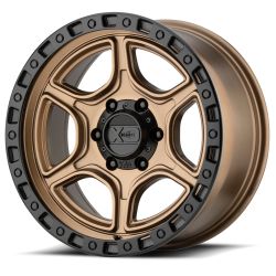 Alu Felge 8,5 x 17 ET +18 KMC KM539 PORTAL Bronze Jeep Wrangler JK / JL ab BJ 07 KM KMC539 PORTAL Satin Black Lip KM53978550618