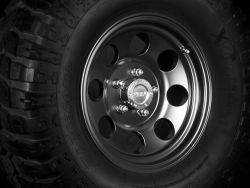 Alufelge Alcoa Design Optik 7x15 mit TÜV-Gutachten - Jeep Wrangler TJ