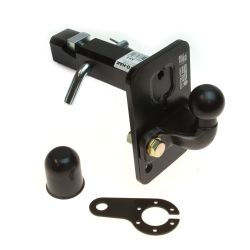 Adapter mit 4-Loch Kugelkopf für Anhängerkupplung 2" Jeep universal