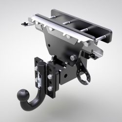 Anhängerkupplung Jeep Wrangler JL 18- höhenverstellbar -90mm Kugelkopf Trailer hitch height-adjustable -90mm