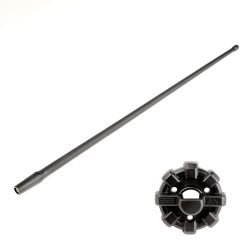 Antenne 21" - 53 cm Antenna Elite Reflex Jeep Wrangler JK JL JT 07- Rugged Ridge 17212.45