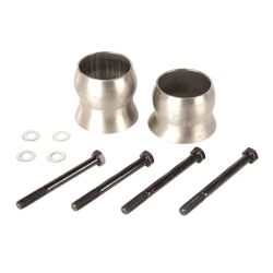 Auspuff Abstandhalter Set 2.5" Jeep Wrangler JK 12-18 Rugged Ridge 17606.76 Exhaust Spacer Kit, 12-18 Jeep Wrangler JK