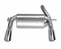 Auspuff Edelstahl Jeep Wrangler JL 18- 3.6L Gibson 617307 Stainless Steel Dual Exit Cat Back Exhaust System 2018- Jeep Wrangler