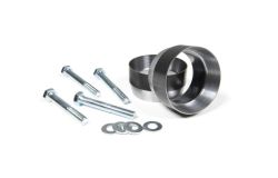 Auspuff Spacer Jeep Wrangler JK ab BJ 12 ab 3,5" Höherlegung 3,6l., Auspuffspacer, Exhaus Extension JKS