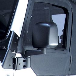 Außenspiegel Türspiegel Fahrerseite schwarz Jeep Wrangler YJ TJ 87-06 Rugged Ridge 11002.11 Door Mirror, Black, Left, 87-06 Jeep