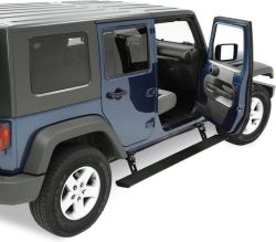 Flankenschutz Trittbrett elektrisch Jeep Wrangler Unlimited JK 07- 4-Türer Bestop® 75152-15 PowerBoard