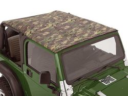 Bikinitop Header Safari Version Military Jeep Wrangler TJ 03-06 2-Türer