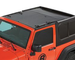 Bikinitop Safari Style Black Diamond Jeep Wrangler JK 07-18 2-Türer Bestop 52402-35