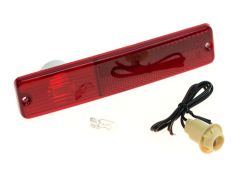 Blinker seitlich rot inkl. Birne + Blinkerfassung Jeep CJ 76-86 Lens Marker red incl. bulb + cable