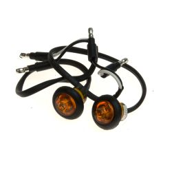 Blinker set LED orange universal Smittybilt Lens Marker set LED orange