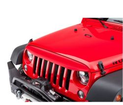 Böser Blick Rot (PR4) Jeep Wrangler JK 07-18 Rugged Ridge 12034.41PR4 NightHawk Light Brow, PR4; 07-18 Wrangler JK/JKU