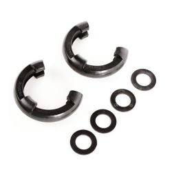 D-Ringe Kit / Paar Schwarz 3/4 Z...