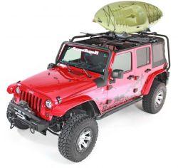 Dachträger Sherpa Jeep Wrangler JK BJ 07- 4-Türer  136kg.Rugged Ridge 11703.02 Roof Rack